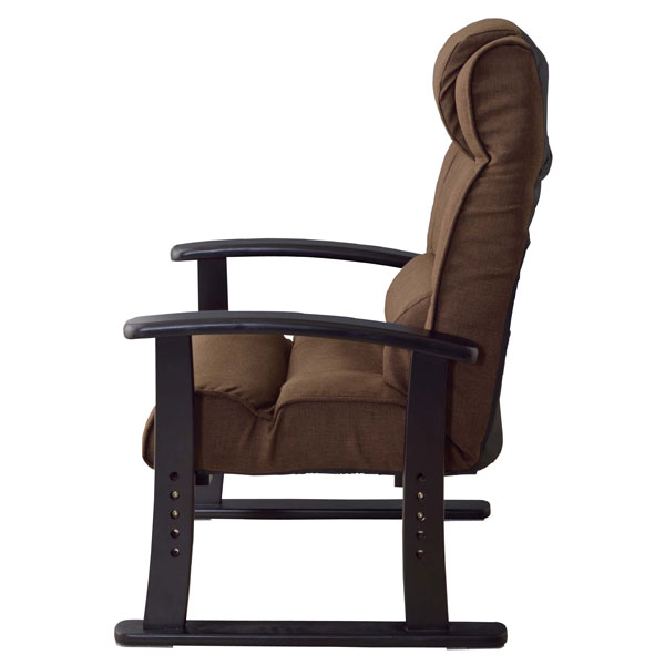 快適・楽々のリクライニング機能付き高座椅子 安楽椅子