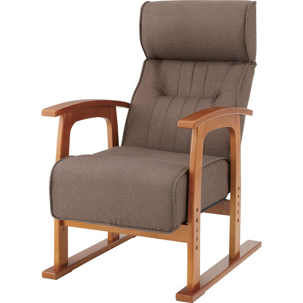 上質な座り心地を提供するリクライニング高座椅子(安楽椅子)