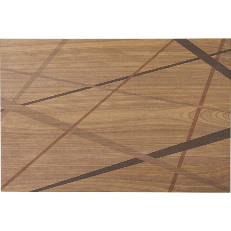コタツテーブル ブラウン色 おしゃれラインデザイン 90×60cm