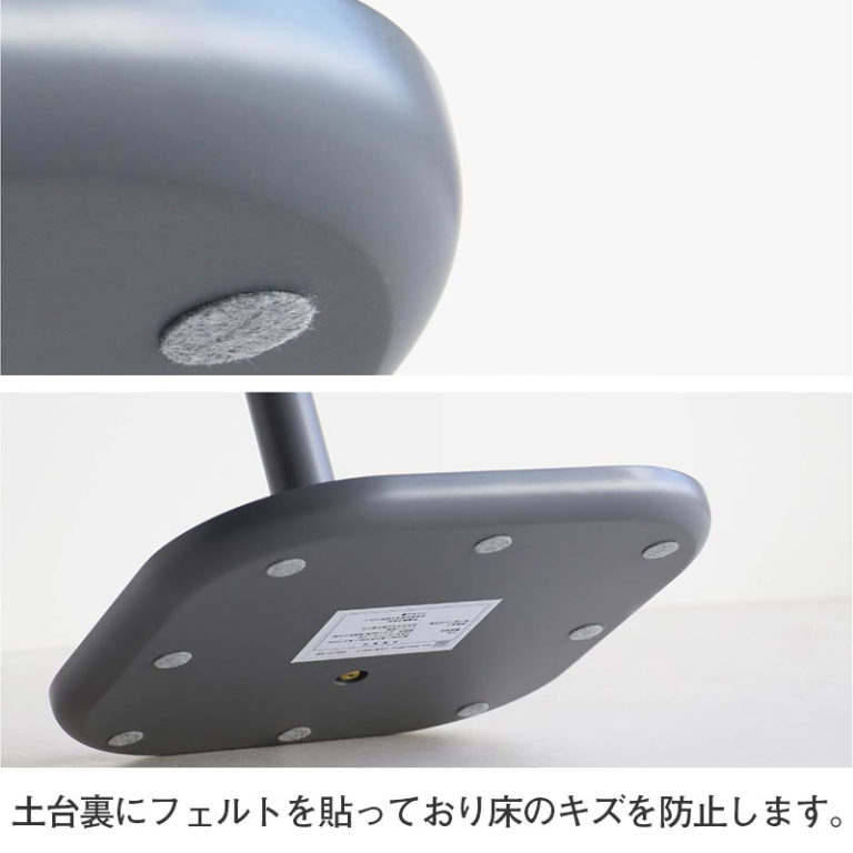 おしゃれな北欧デザインのスタンドミラー 全身鏡 姿見 ダークブラウン/アイボリー色