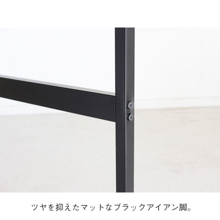 1台2役!高さが変えられるワークデスク/スタンディングデスク 幅120cm カウンターテーブルにも